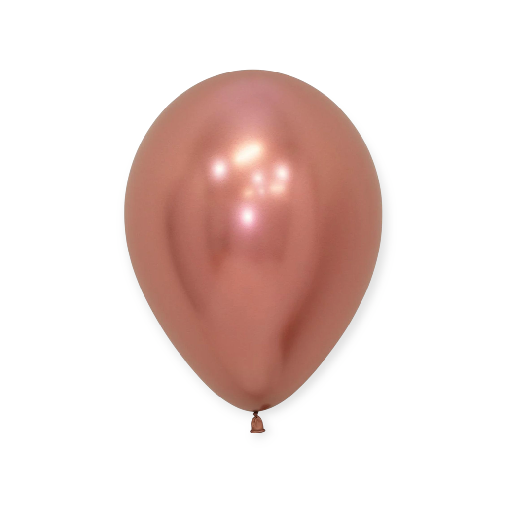 12in Chrome Latex Balloons 10 PCS RoseGold