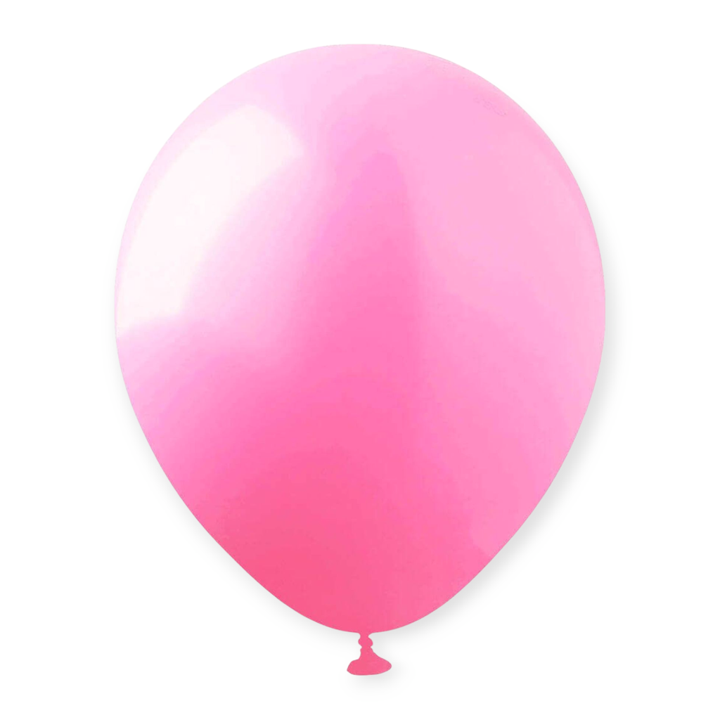 12" Pastel Latex Balloons 15 pcs Powder Pink