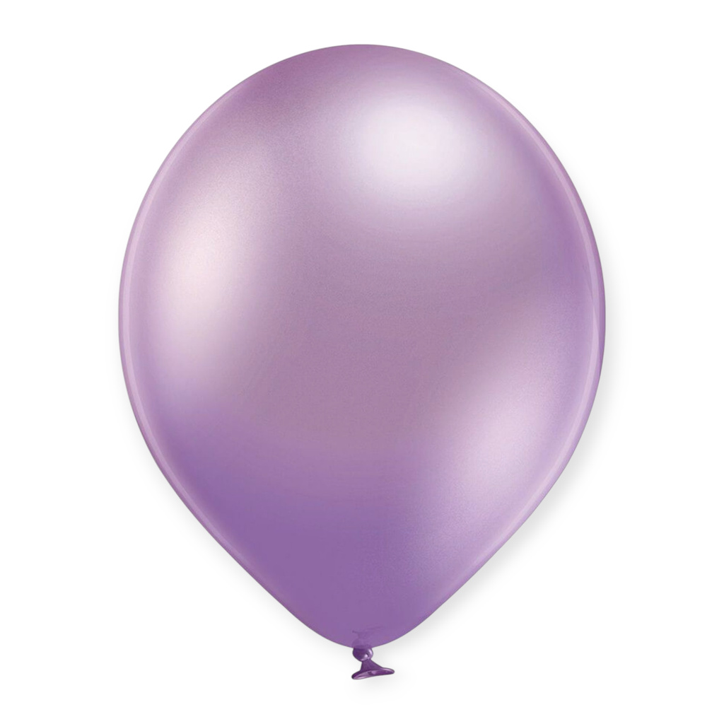 12" Pastel Latex Balloons 15 pcs Purple