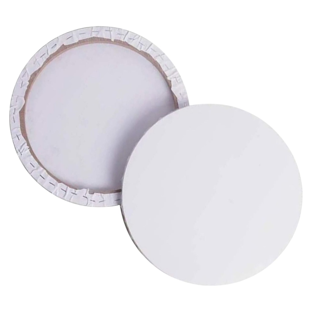 Stretch Artist Canvas: Round 28X30 Triple-Primed Back-Stapled