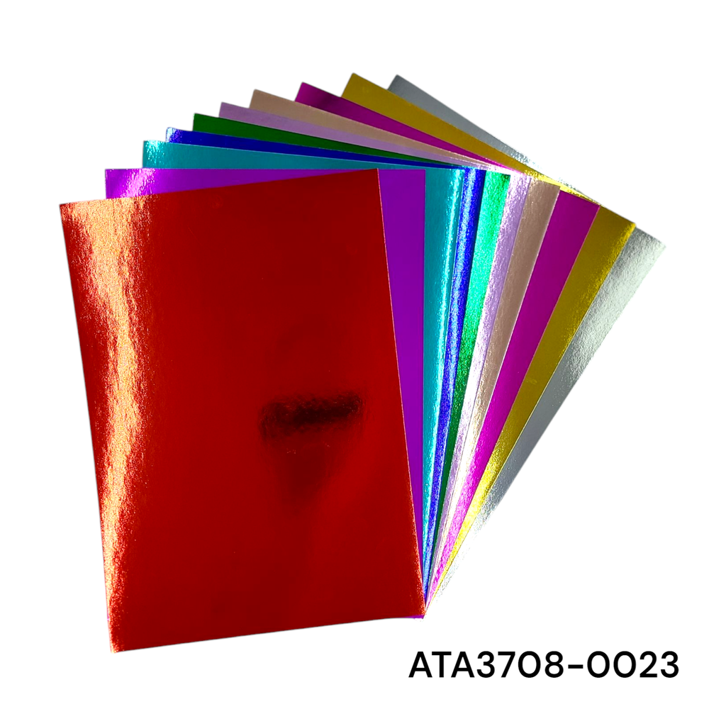10 pcs Glossy Craft Paper 21×29.7cm