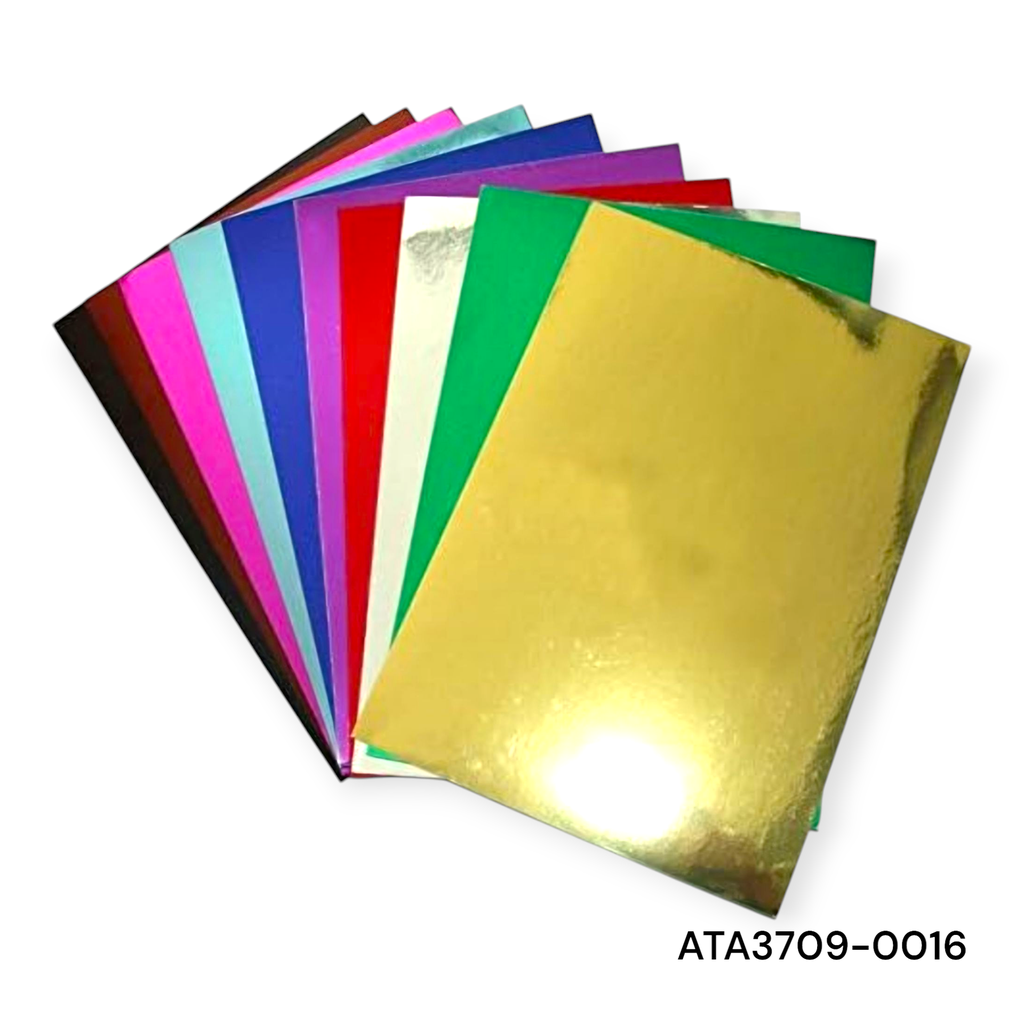 10 pcs Glossy Craft Paper 21×29.7cm