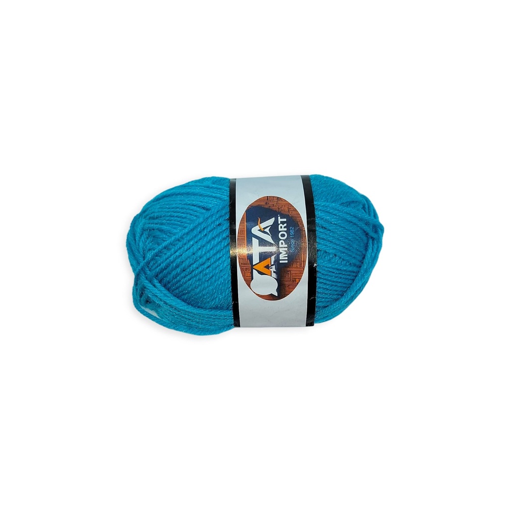 50g Acrylic Milk Cotton Yarn Light Blue