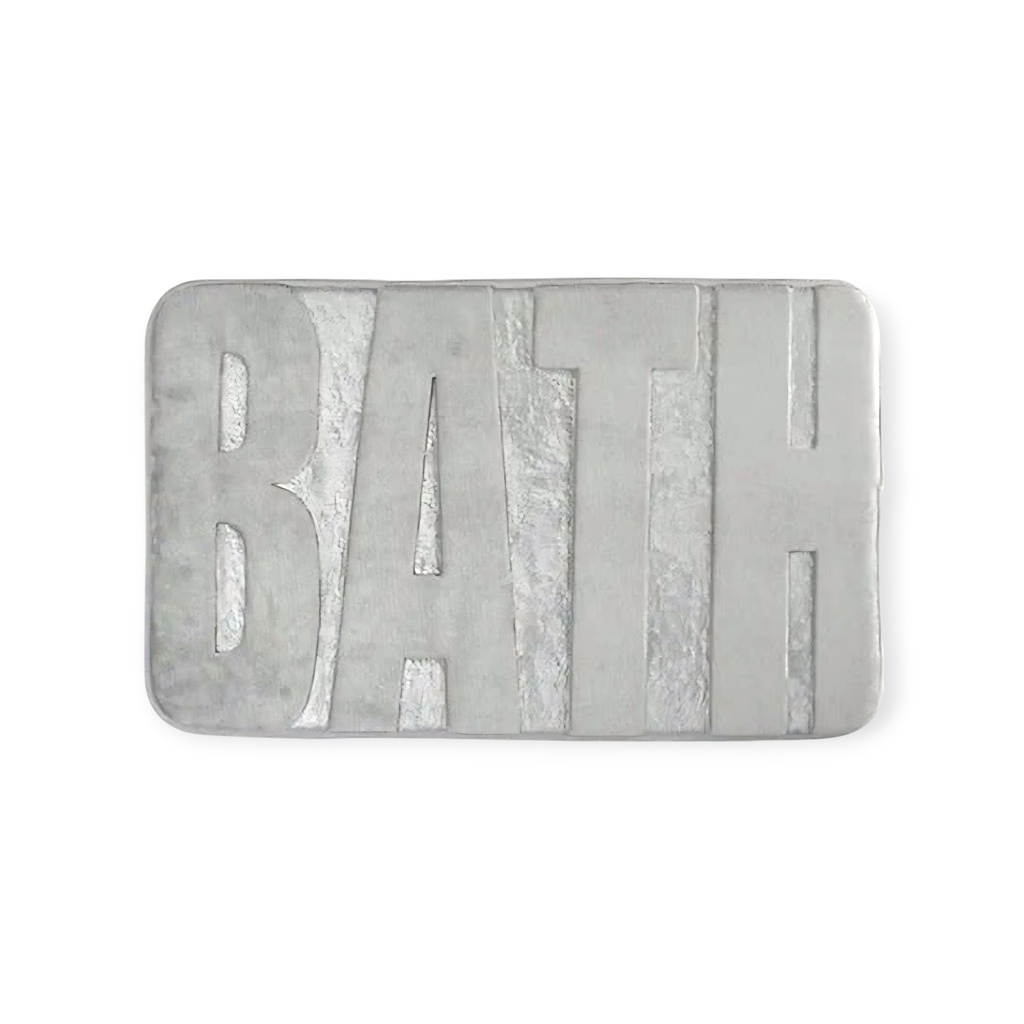Comfort Bath Mat Gray