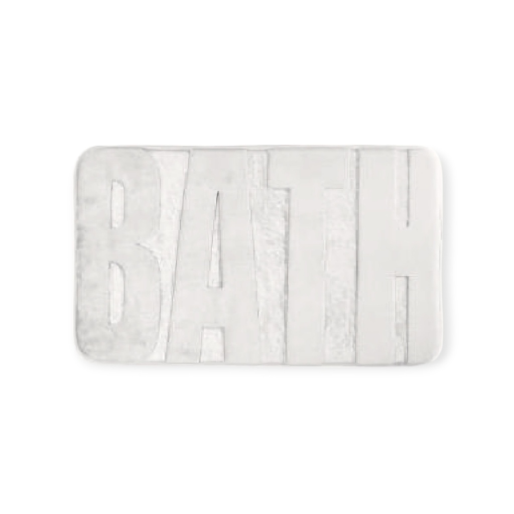Comfort Bath Mat White