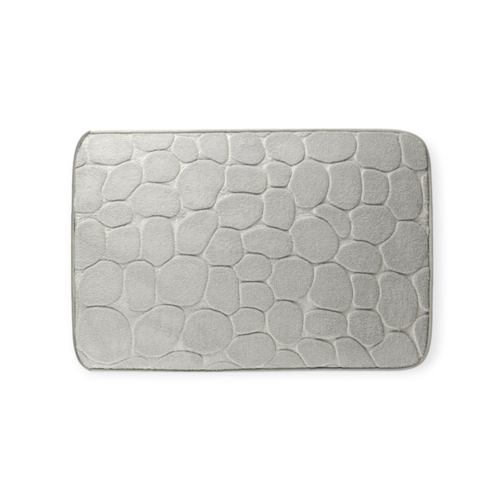 Erganomic Bath Mat Silver Gray