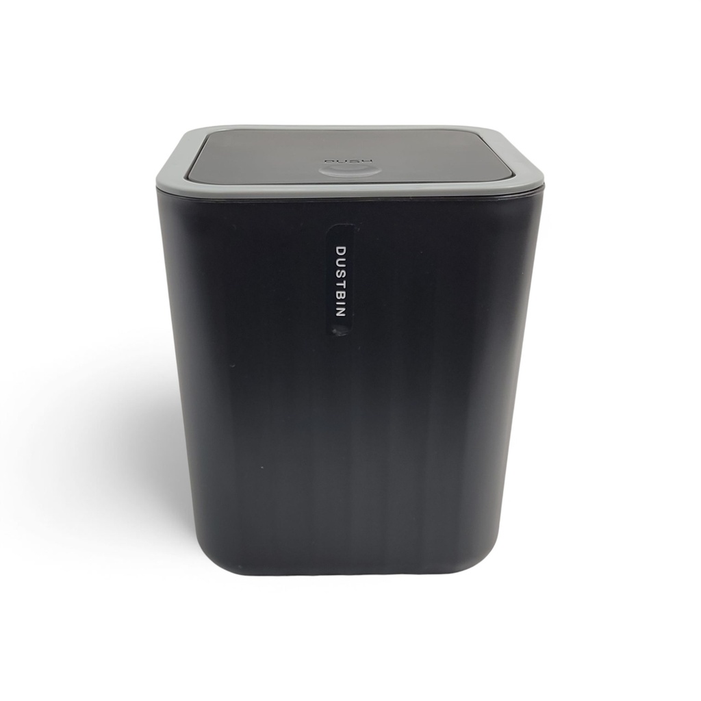 Desk Top Trash Bin Black