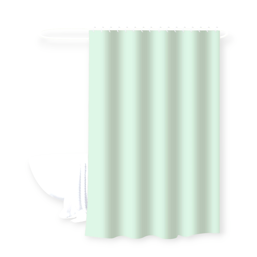 PEVA Shower Curtain, 70x72 in Mint