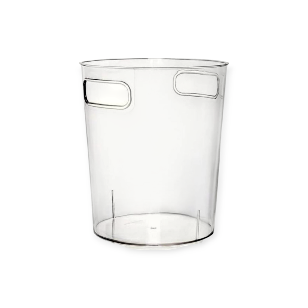 Medium Clear round  Storage Bin