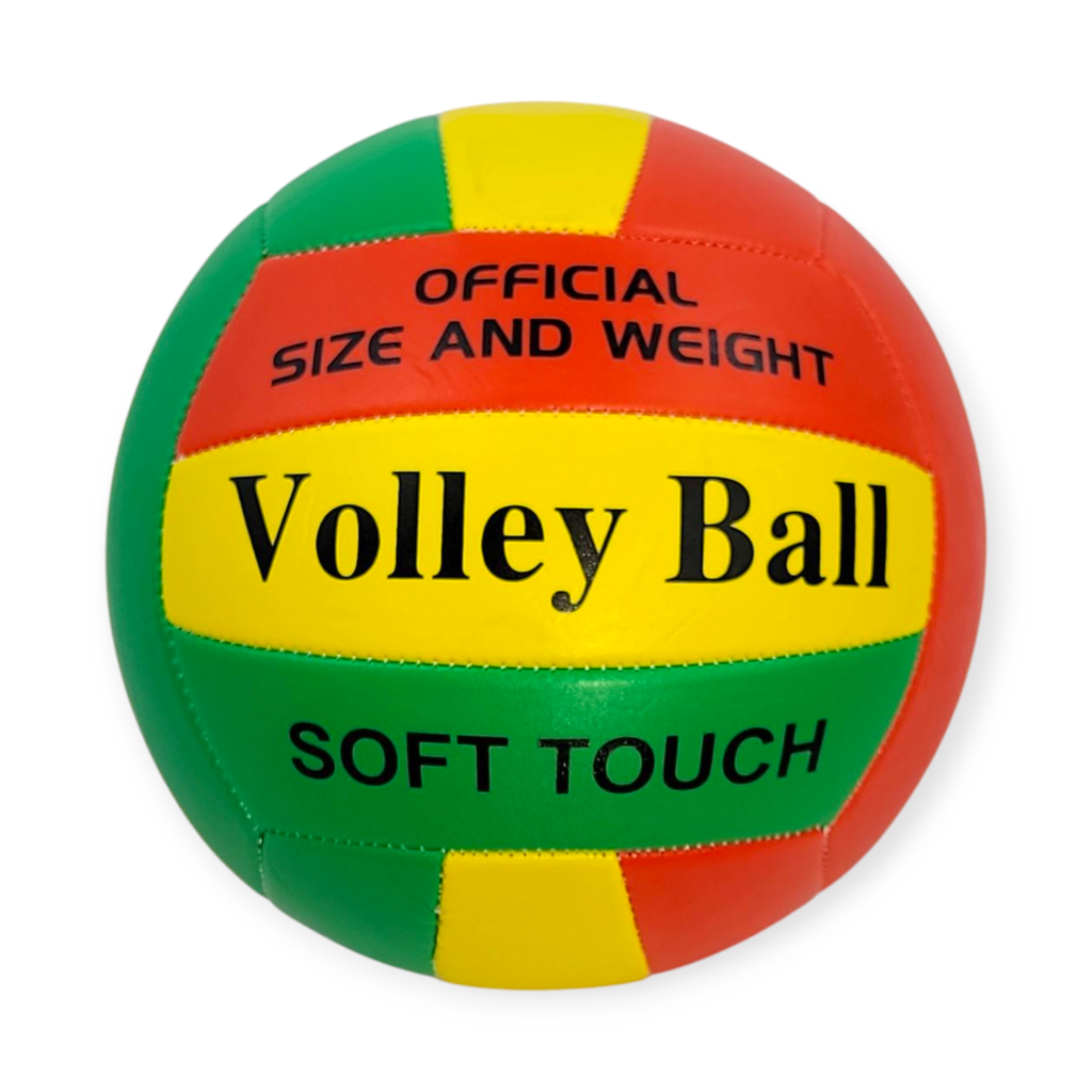 Volley Ball Red & Green Size 5
