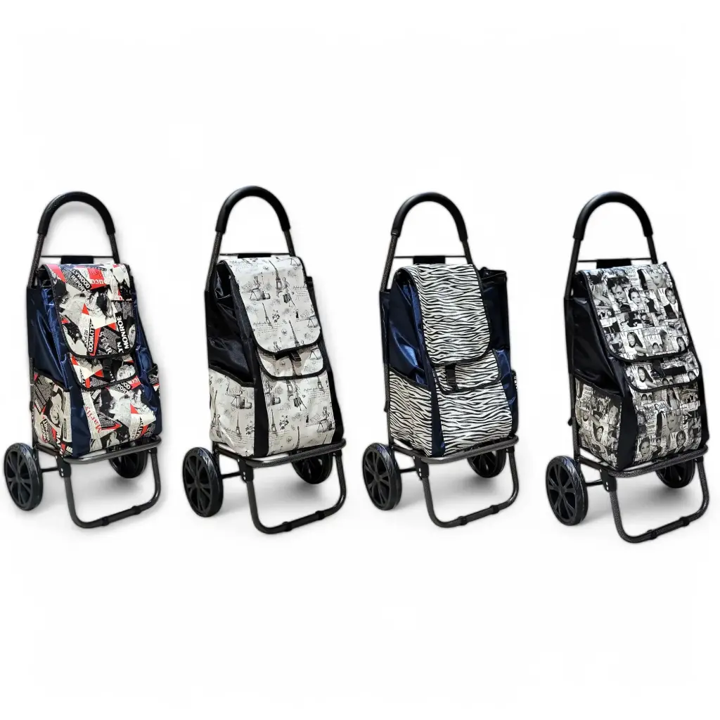 Fashion Shopping Trolley  Cart  mix colours