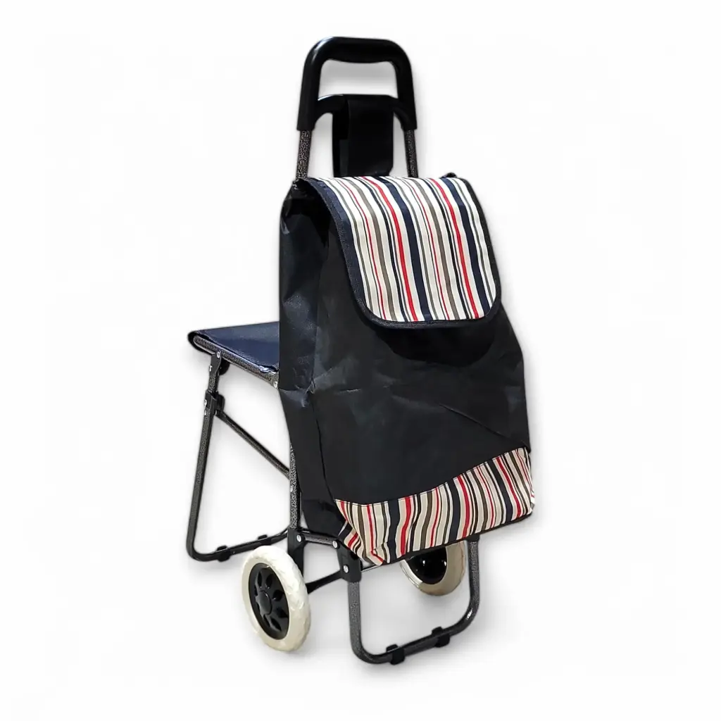 Shopping Trolley Cart with Back Seat