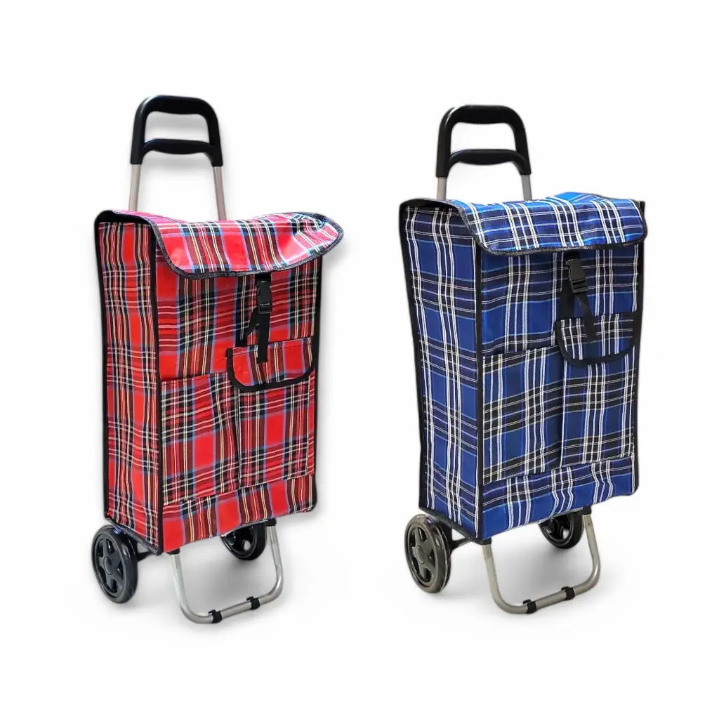 Large Shopping Trolley Cart  mix colours