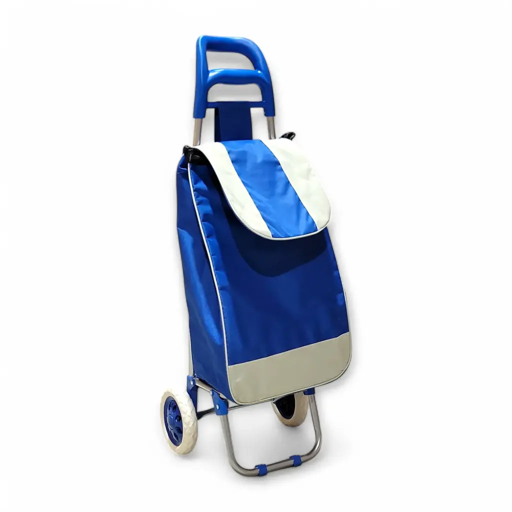 Shopping Trolley Cart Blue