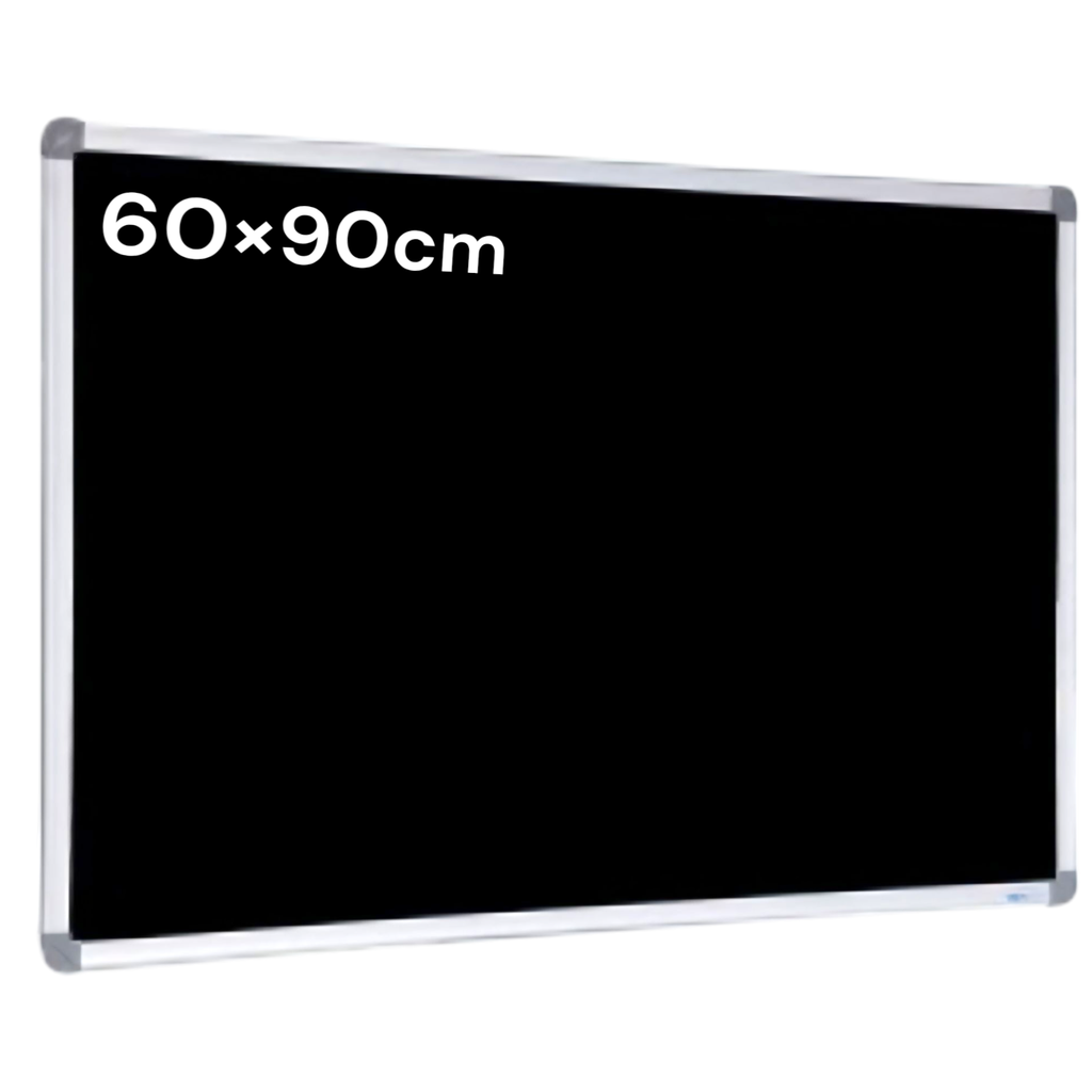 60×90cm Black Marker Board (MAGNETIC)