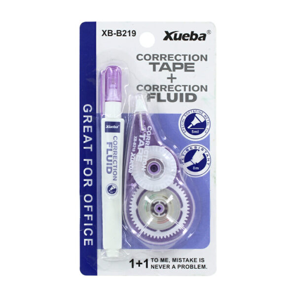 Correction Tape + Correction Fluid