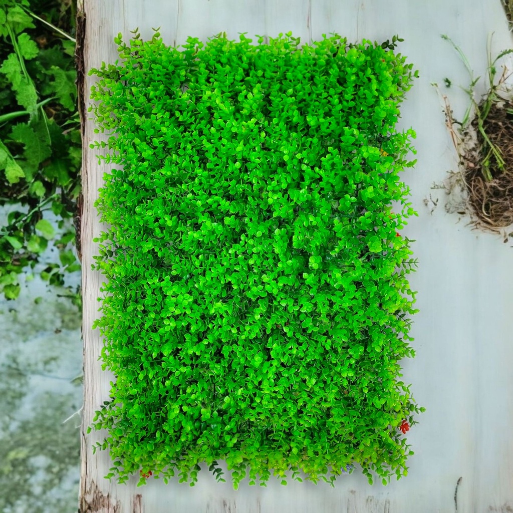 Artificial Foliage Wall Panel Light green