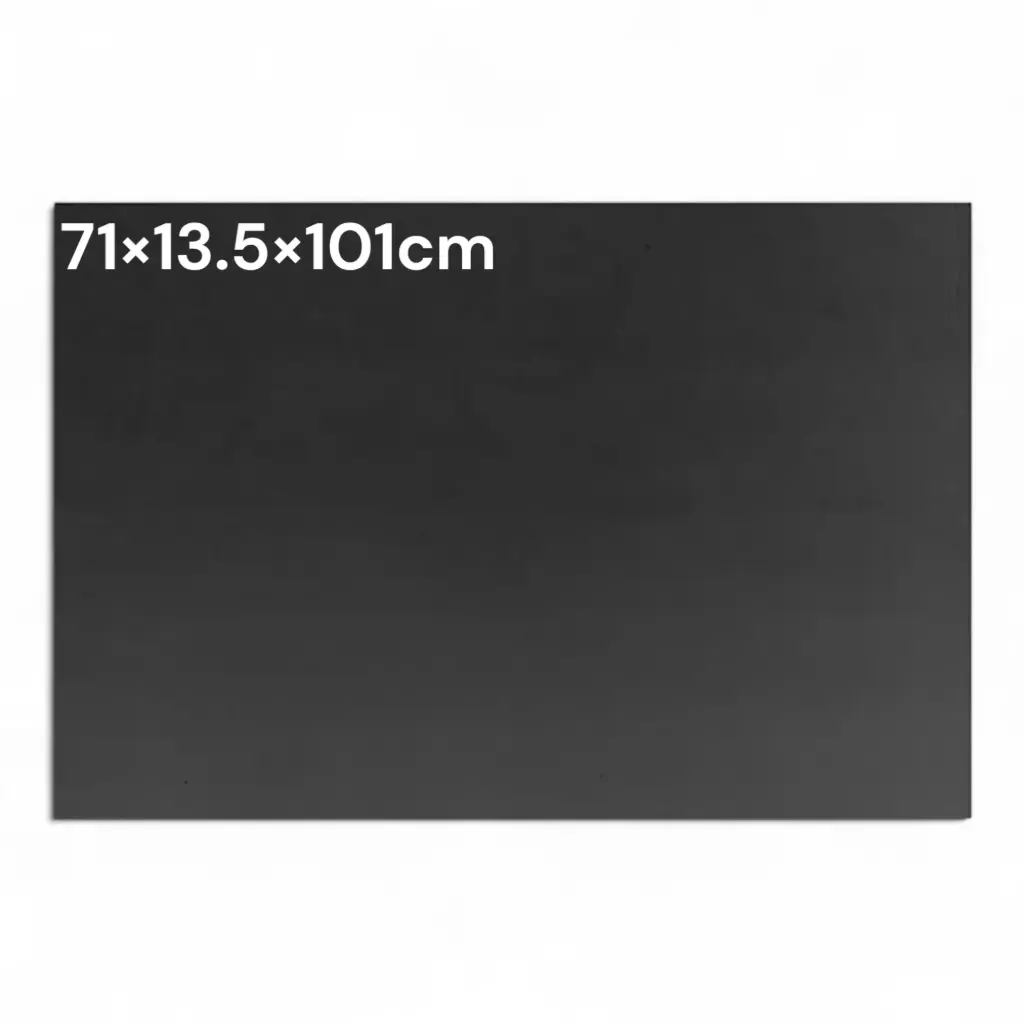 Black foam board (71×13.5×101cm)