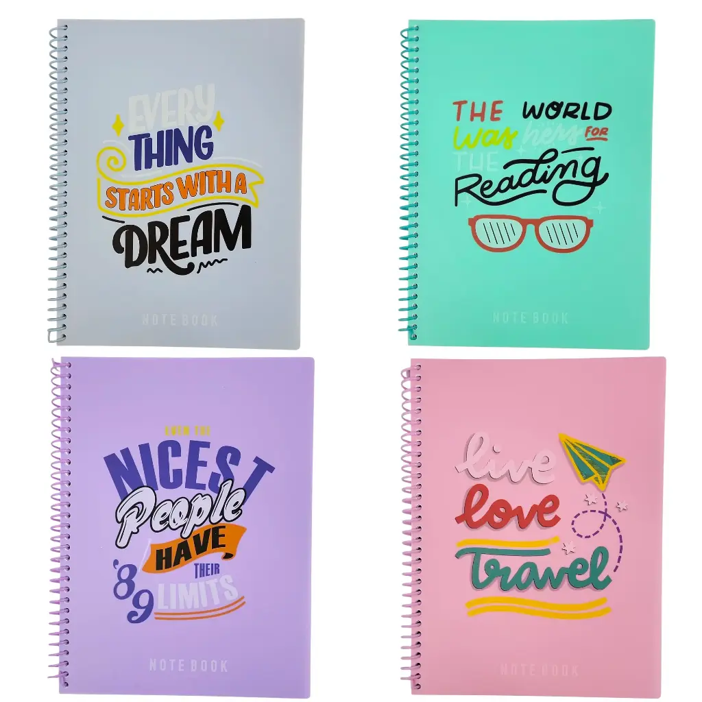 Premium Notebook with Soft Touch 27cm×20cm