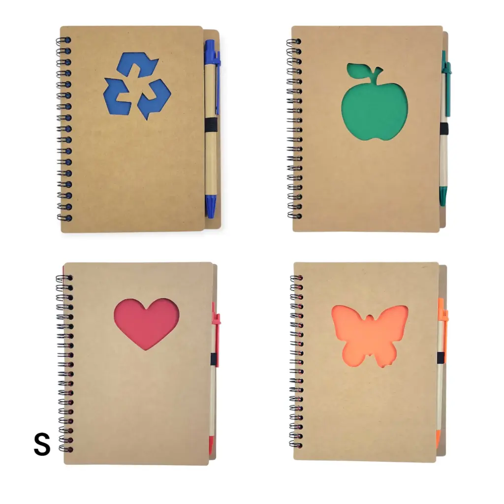 Small Notebook with Pen 16cm×12cm (Aspen)