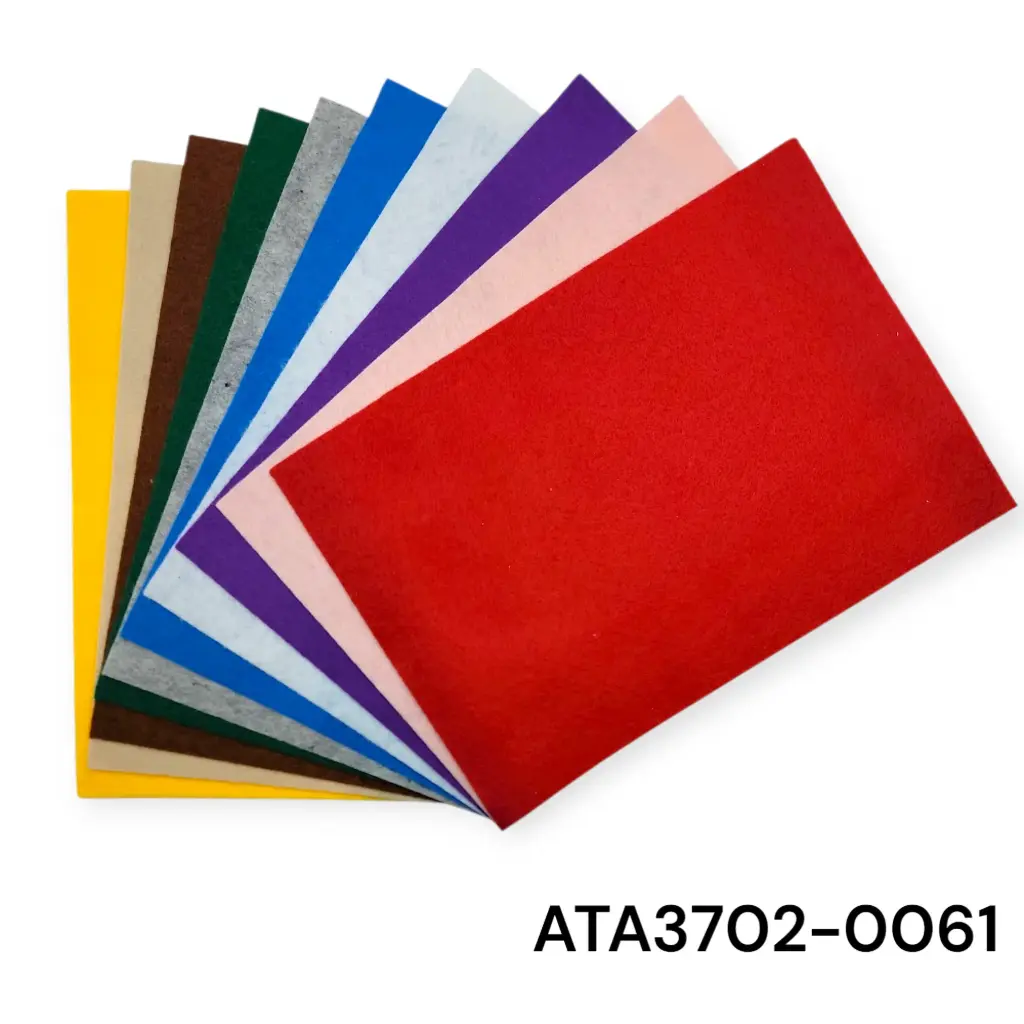 10pcs Thick felt sheets 21×29.7cm
