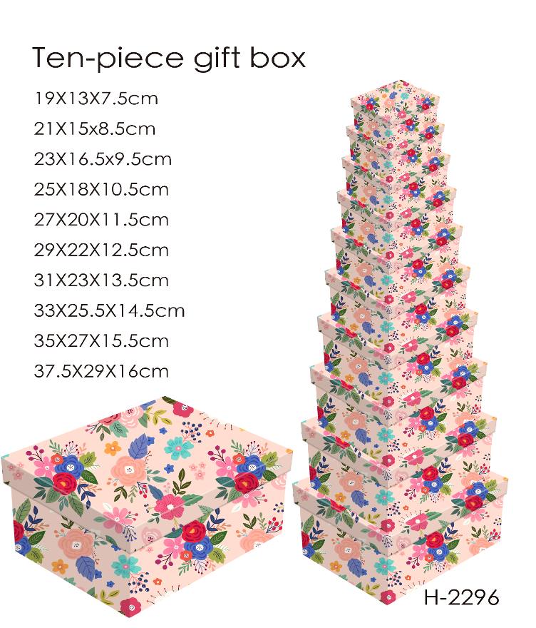 10 Piece Gift Box (wildflower Meadow)