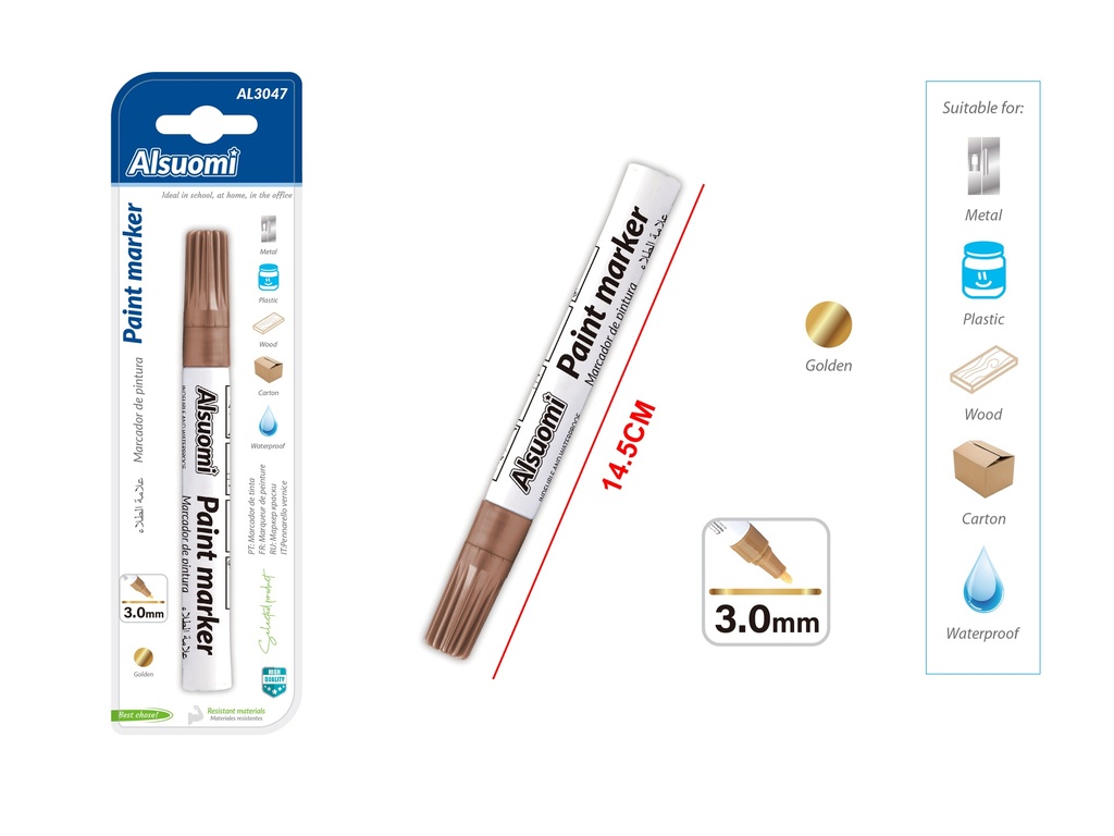 Paint marker (Golden) (Alsuomi)