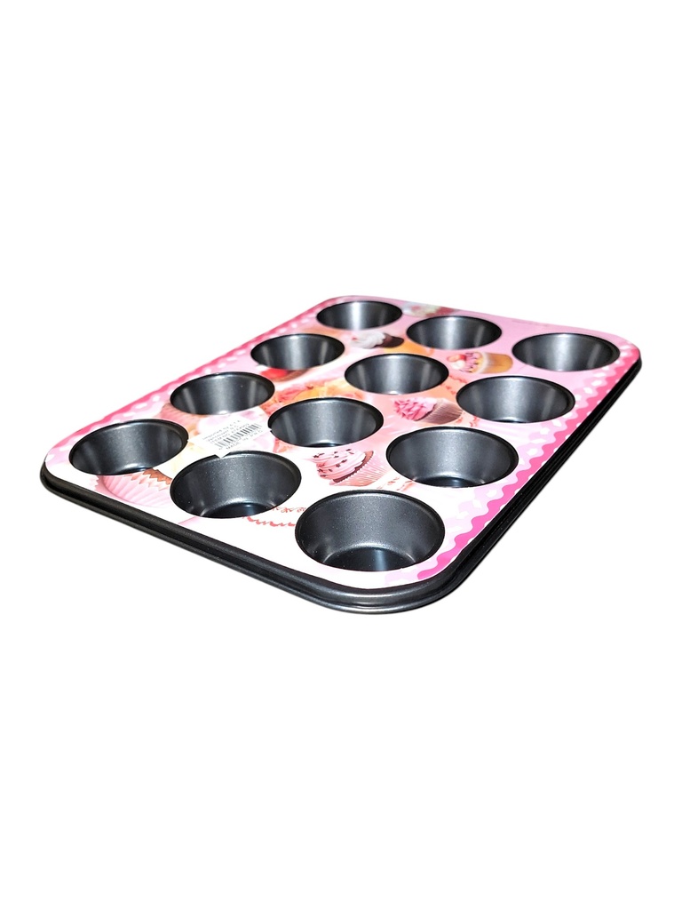 Muffin Pan 12 Cups 35*26*2.5cm (13.78 × 10.24 × 0.98 in) 350g