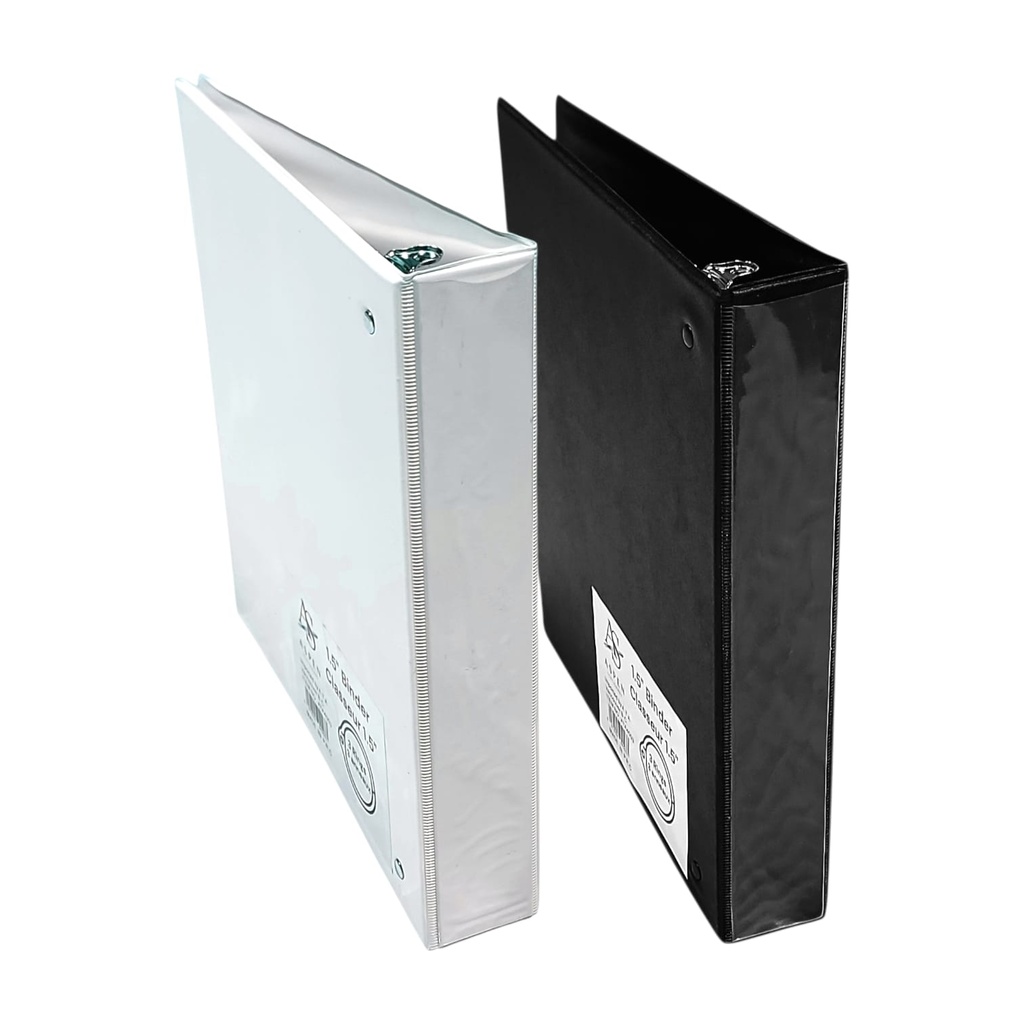 3-ring 1.5" Presentation Binder (Black & White Assorted) (Aspen)