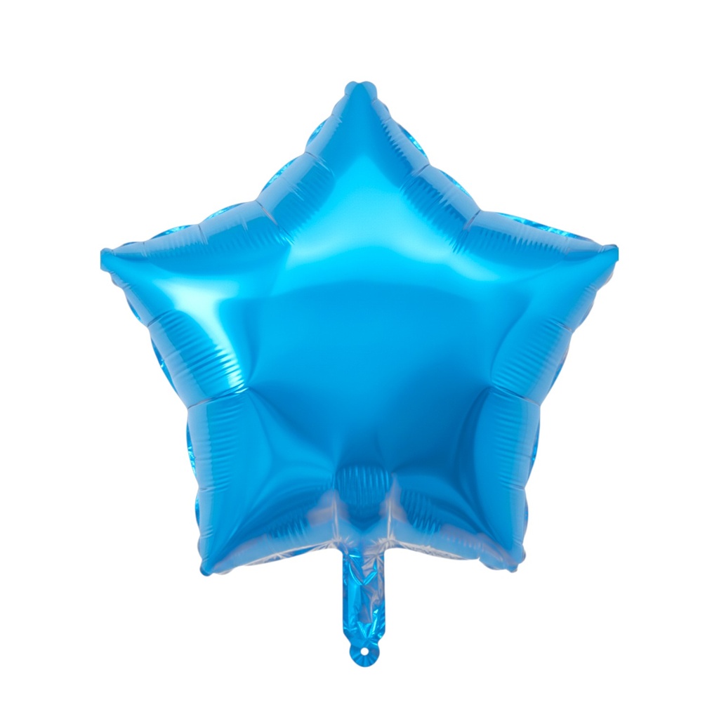 Star Shaped Foil Balloon 18" Blue