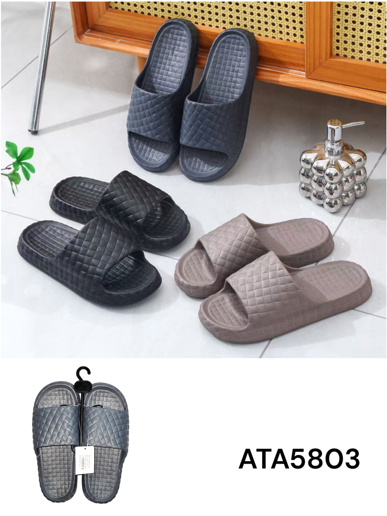 Men's Shower Slippers 5 sizes 7.5-11.5
