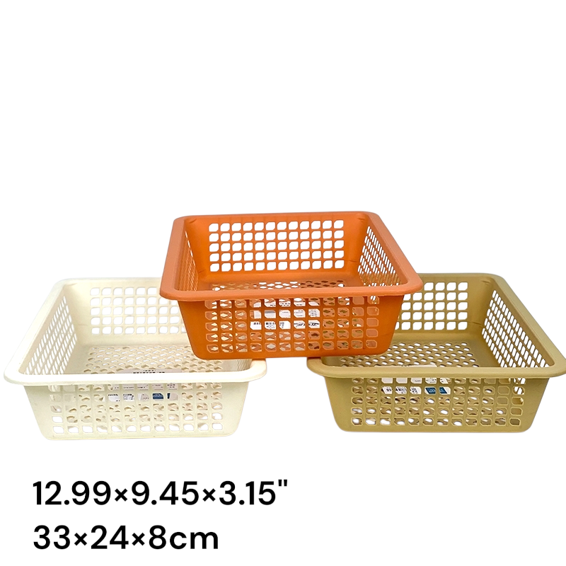 13" square Plastic Kitchen Basket. (Domus)
