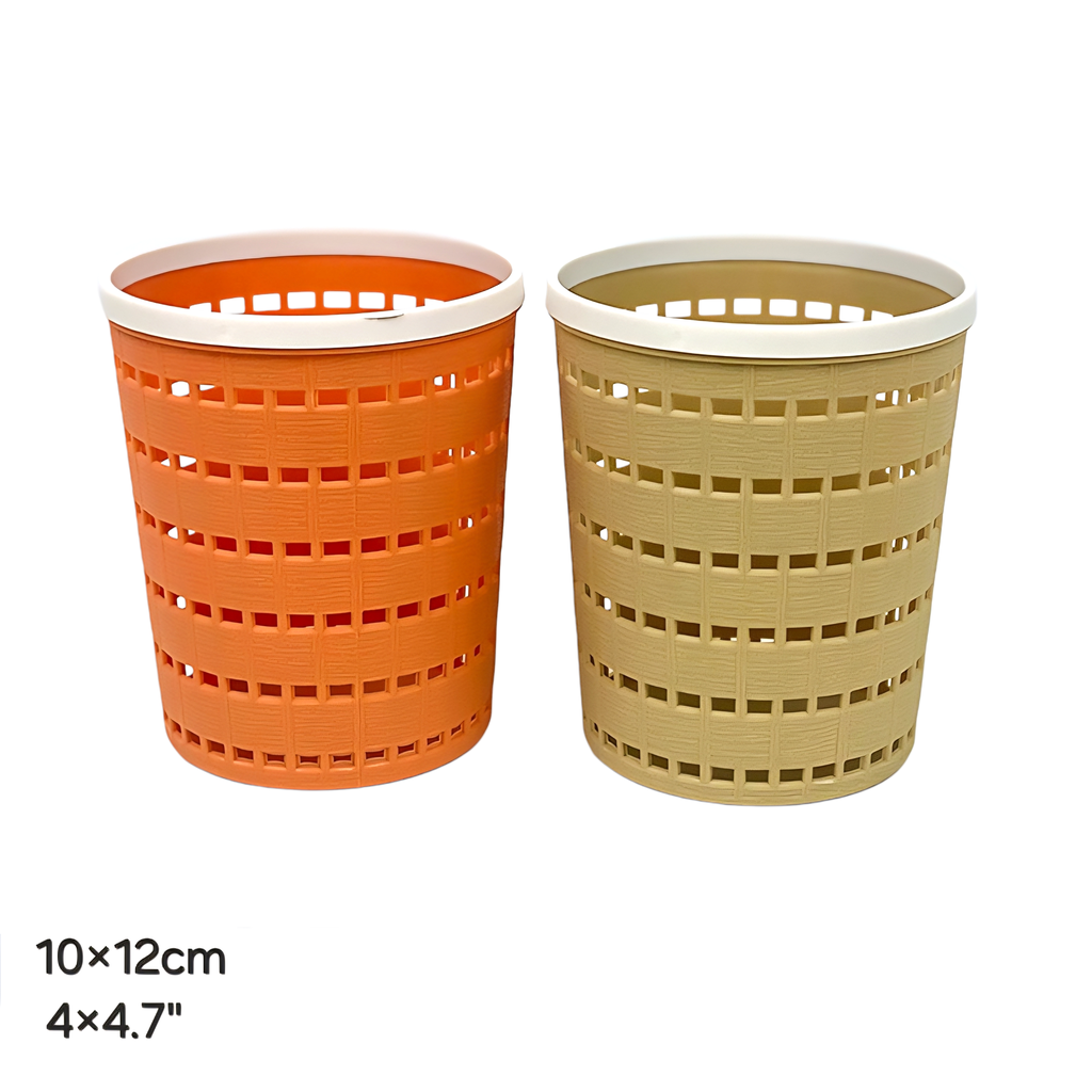 4" Small plastic waste paper bin (Domus)