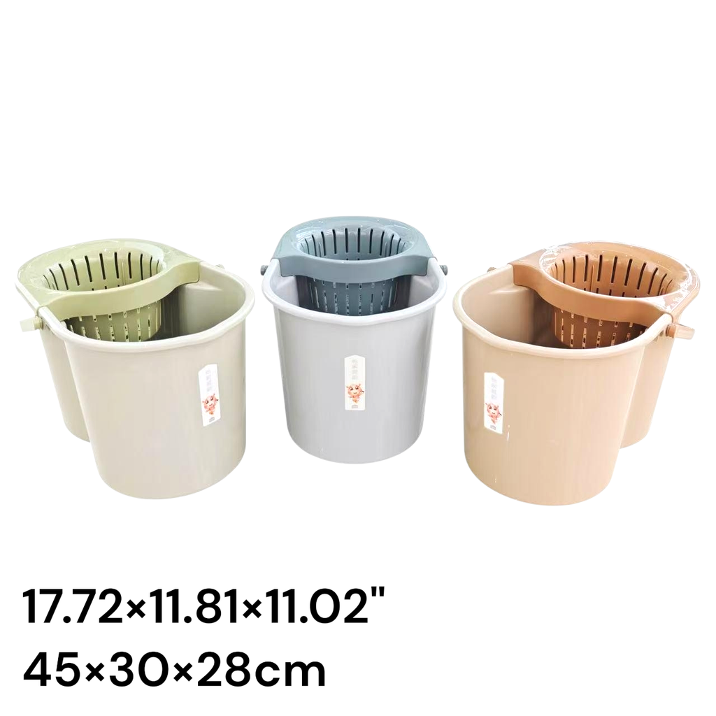 Durable plastic mop Bucket (Domus)