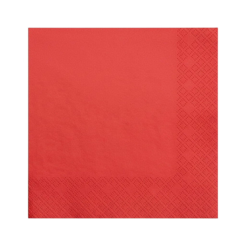 Fun Fiesta 50ct 13" Luncheon Paper Napkins, Red