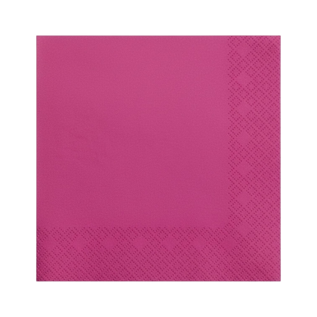 Fun Fiesta 50ct 13" Luncheon Paper Napkins, Fuchsia