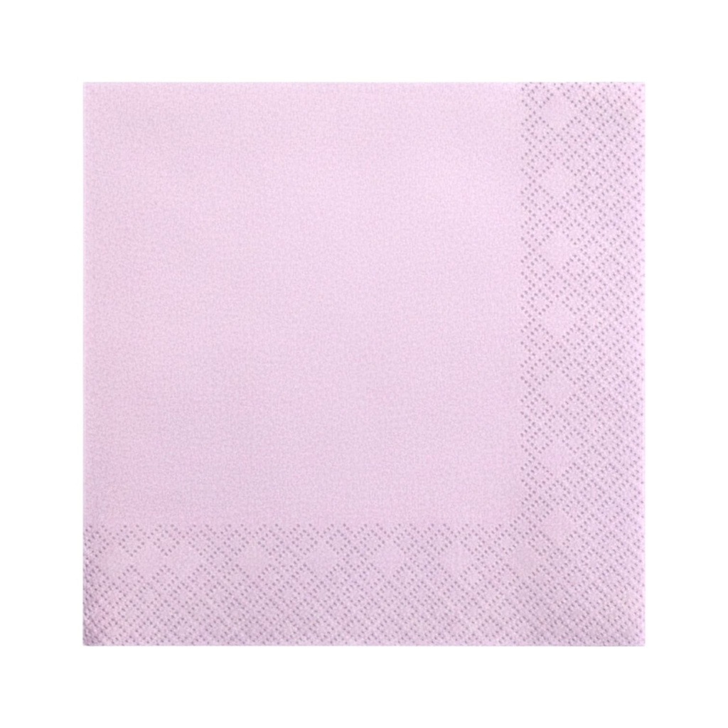 Fun Fiesta 50ct 13" Luncheon Paper Napkins, Light Purple