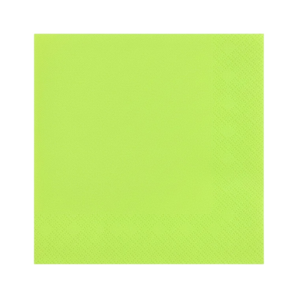 Fun Fiesta 50ct 13" Luncheon Paper Napkins, Apple green