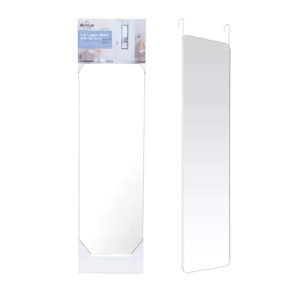 Over The Door Hook Mirror  12*48"/ 30*122CM