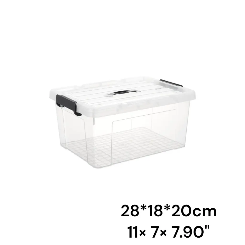 Latching Plastic storage 11x 7x7.90"