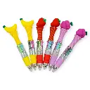 Fruit Themed Colourful Set of Pens with LED changing lights💡