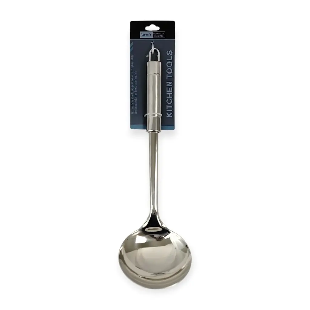 12"L Soup Ladle, Stainless Steel