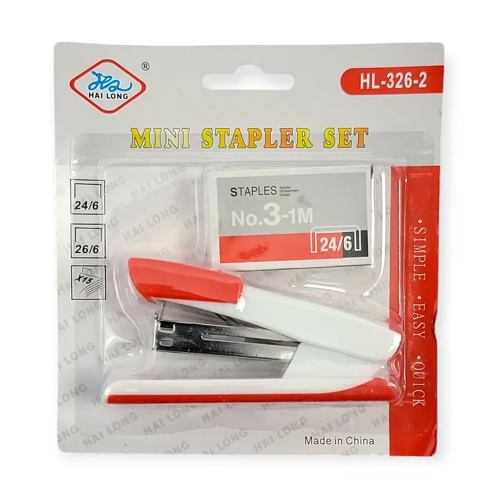 Stapler w/500 Staples