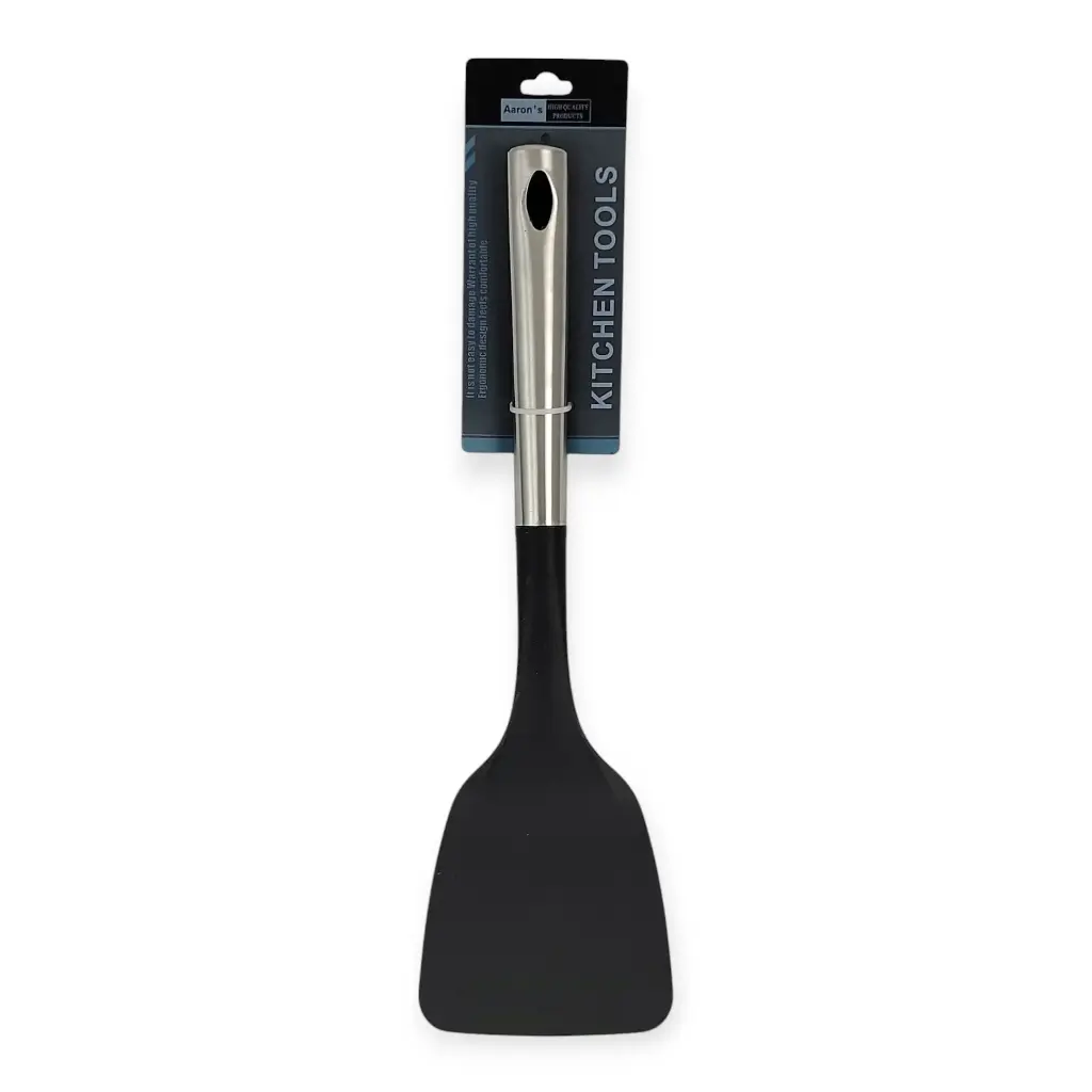 13.75"L Nylon Solid Turner w/ SS Handle