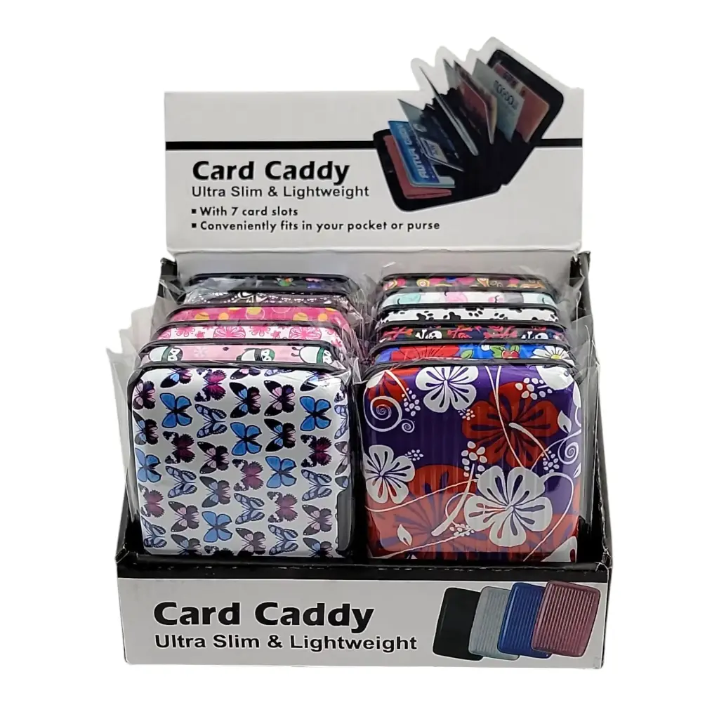  Card Caddy Ultra Slim & Light Weight with 7 Card Slots