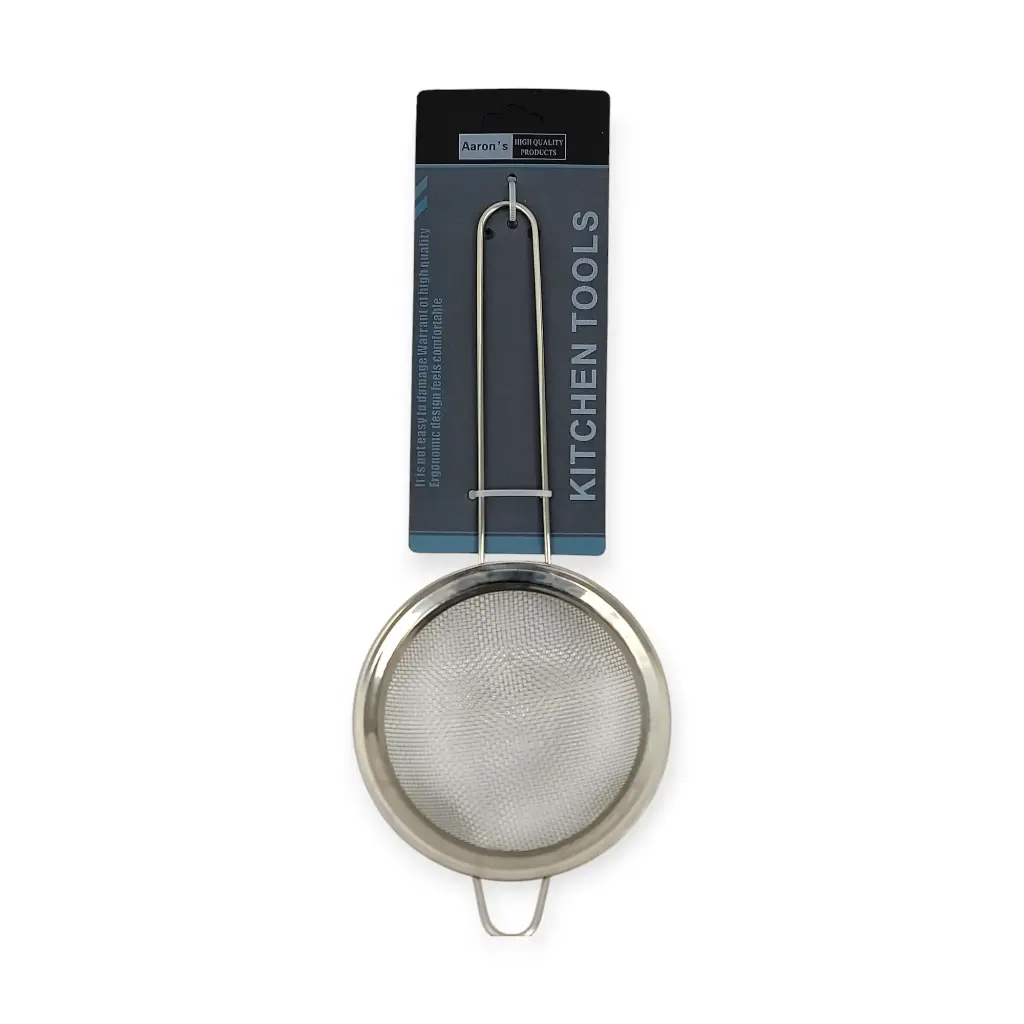 12cm Fine Mesh Strainer with Reinforced Support