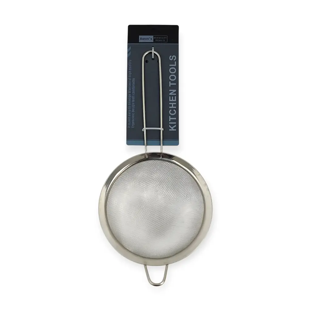 16cm Fine Mesh Strainer with Reinforced Support 