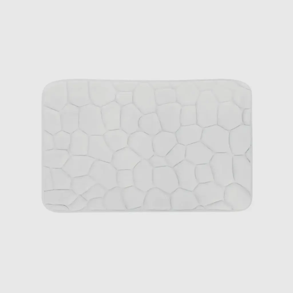 Ultra-Absorbent Thick Bath Mat ( White)