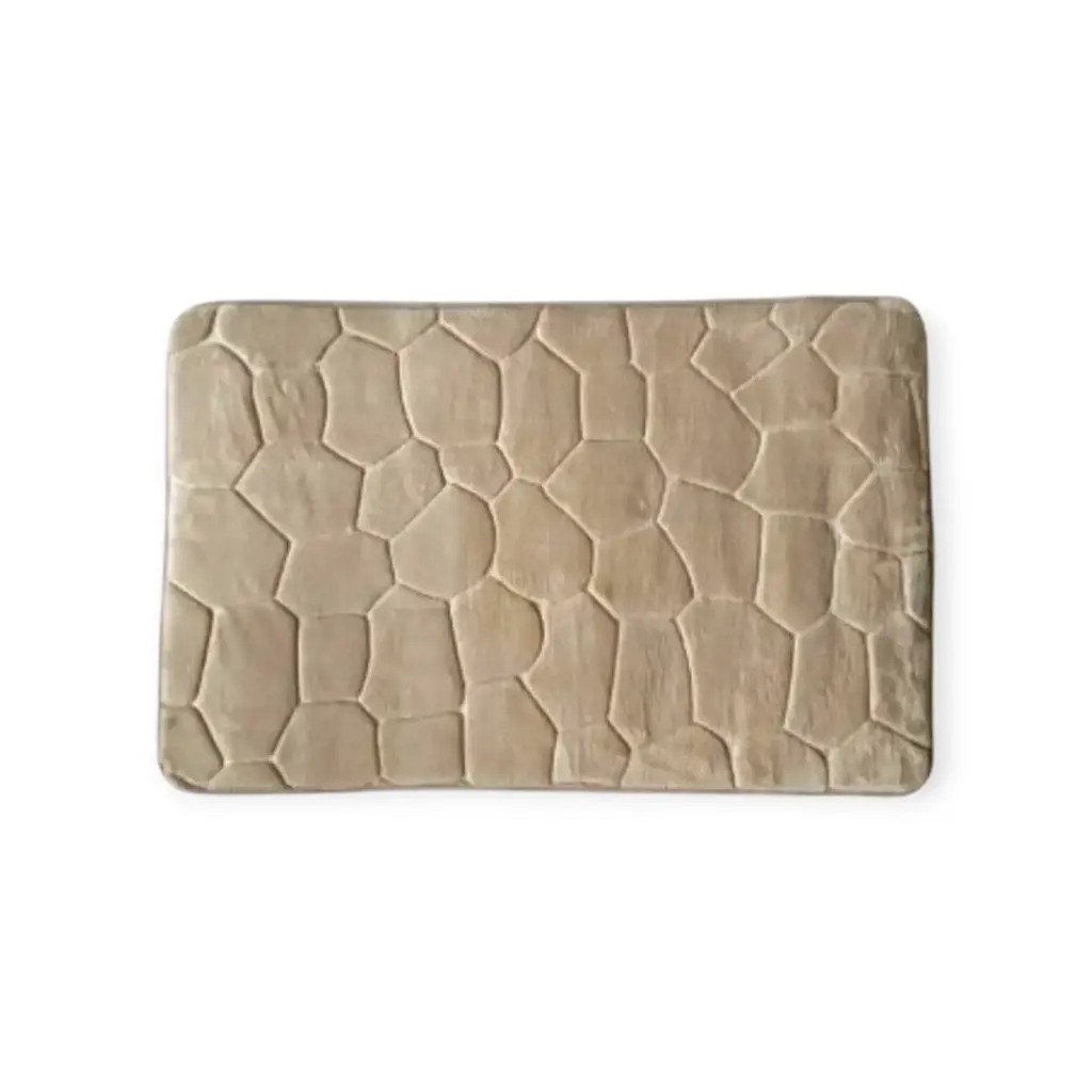 Ultra-Absorbent Thick Bath Mat ( Beige)