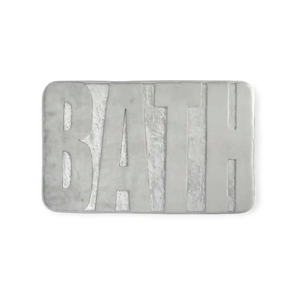Ultra-Absorbent Thick Bath Mat ( Beige)